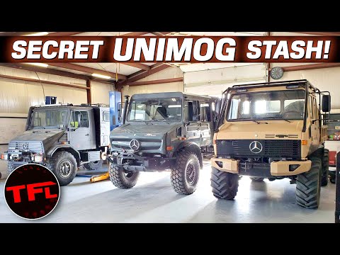 You Won't Believe this Mercedes Unimog Collection & How They Are Transformed into Overland Rigs!