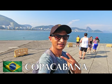 🇧🇷 My final day in Rio de Janeiro | Visiting Copacabana Fort, Copacabana Beach and Leme Beach