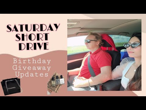 🔴 COME WITH US SATURDAY SHORT DRIVE || GIVEAWAY UPDATES