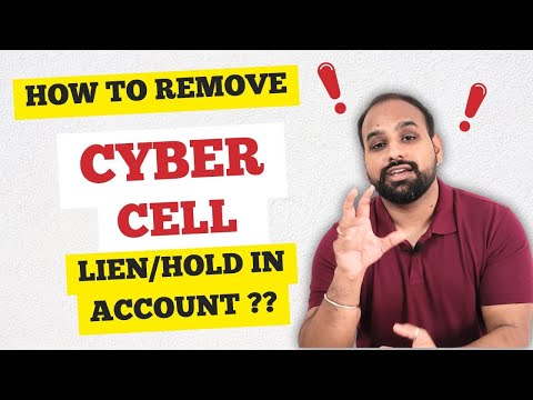 Unlock Your Bank Account From Cyber Cell Hold With This Solution!