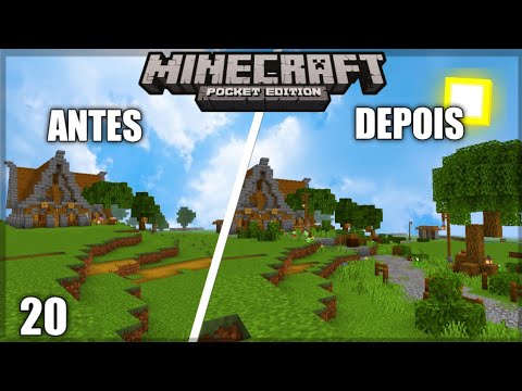 DECORANDO O MAPA😍!! - MINECRAFT SURVIVAL 1.19 #20 ( MINECRAFT BEDROCK )