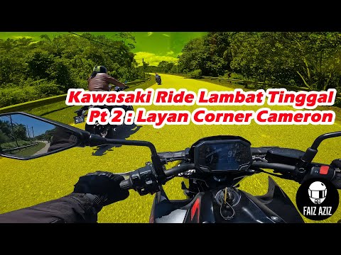 Kawasaki Z650 Layan Corner Sg Koyan Cameron Highlands Vlog E579