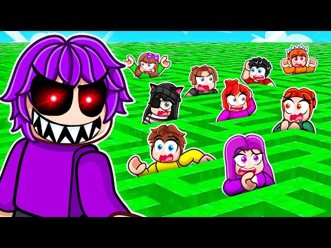 I Cheated Against 100 Players in a GIANT MAZE!