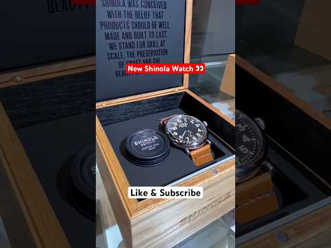 Watch This!! New $2k Shinola Watch 😵👀 #foryou #trending #shortfeed #feed #videos #search #watch