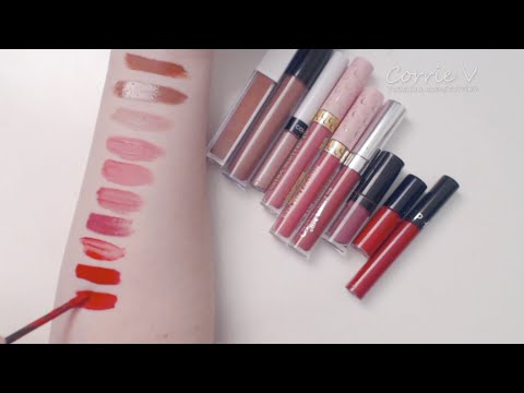 Swatching my Entire Liquid Lipstick Collection! | CORRIE V