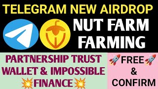 Nut Farm Airdrop Full Guide | Nut Farm Telegram Airdrop Update | New Airdrop 2024