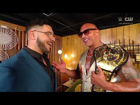 The Rock & Ethan Page Face-To-Face: NXT, Jan. 7, 2025