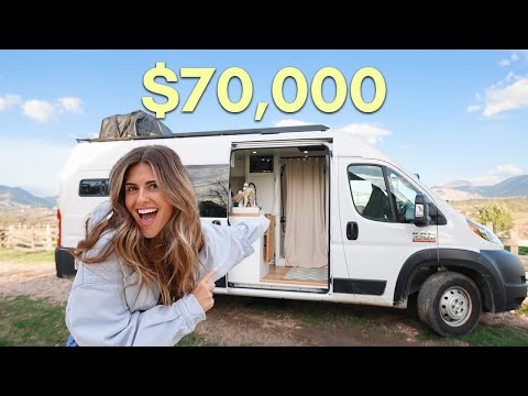 SHOCKING $70,000 Van Tour - Ram Promaster Camper Van