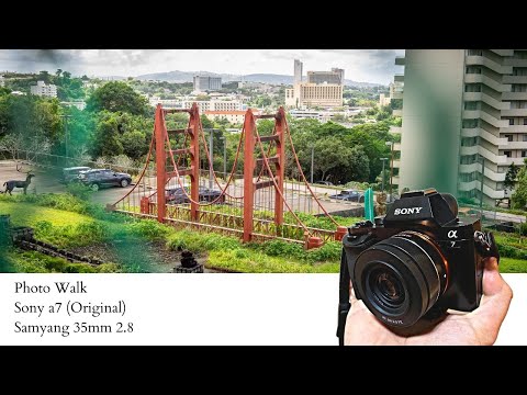 BACK STREETS OF GUAM -  w/ Sony a7 and Samyang 35mm 2.8 - Photo Walk