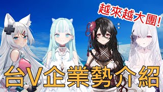 《修修咻》勢力逐漸龐大！台灣VTUBER企業勢介紹！子午箱！M.E.箱！春魚箱！Limnos箱！-VTUBER