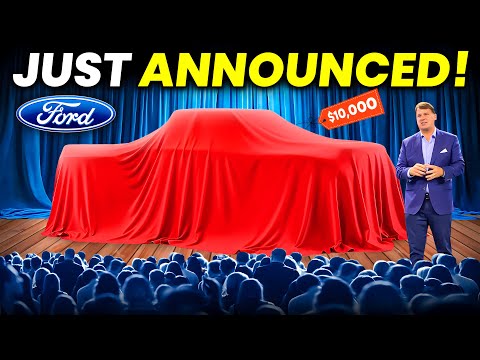 Ford CEO Reveals New $10,000 Pickup Truck & SHOCKS The Entire Car World!