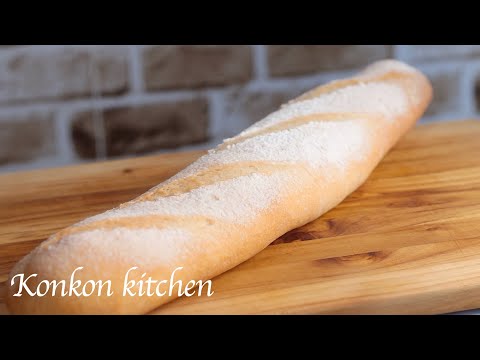 How to make rice flour baguettes with only one fermentation