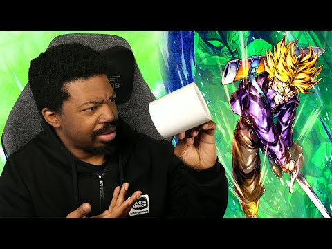 ZENKAI LF SSJ TRUNKS THOUGHT HE WAS THE DRINK!!! Dragon Ball Legends Gameplay!