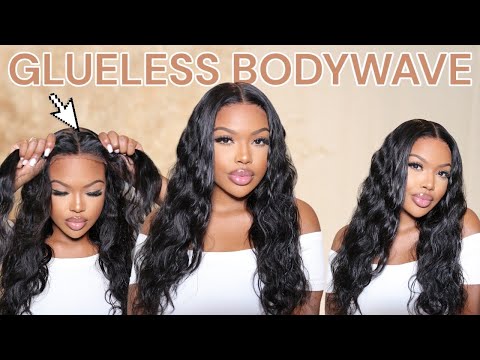 GO GLUELESS WITH THIS WIG | 6x5 PRE CUT LACE QUICK EASY INSTALL | Celie hair