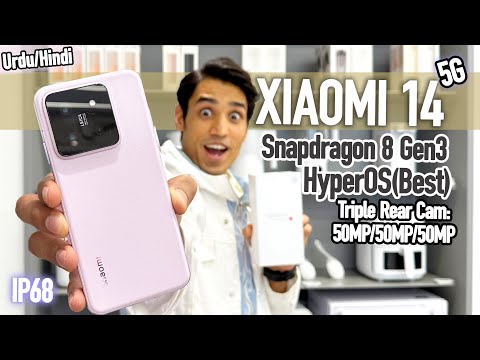 🔥Xiaomi 14 Unboxing & Review is Finally Here | HyperOS, Snapdragon 8 Gen 3 & Price in Urdu/Hindi