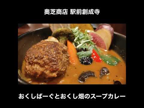 北海道／札幌　奥芝商店 駅前創成寺のおくしばーぐとおくし畑のスープカレー