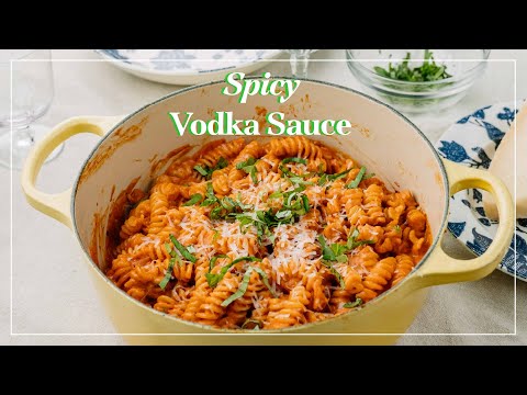 Jon and Vinny's Spicy Vodka Sauce with Fusilli | Gigi Hadid pasta recipe | Best Vodka Sauce Recipe