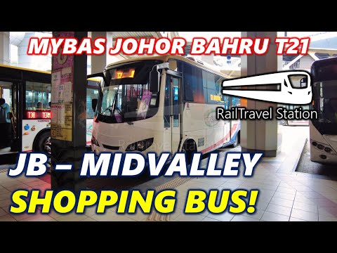 MYBAS JOHOR BAHRU TO MIDVALLEY! 🇲🇾🚌 myBAS Johor Bahru Bus T21 JB Sentral → Mid Valley Southkey