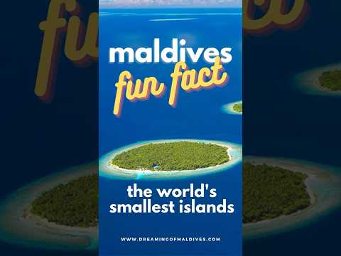 🏝️ DID YOU KNOW ? Maldives = the World's smallest Islands #shorts