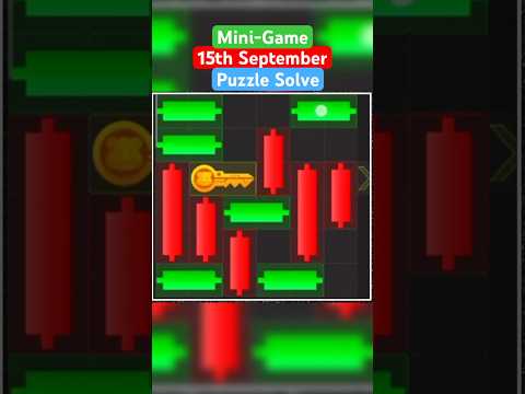 15th September Mini Game Puzzle Solve Hamster Combat | #short #shorts #hahas stercombat s