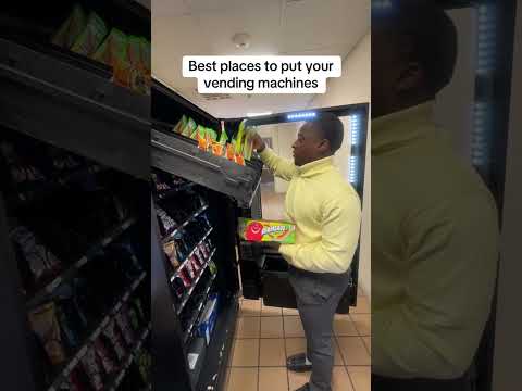 Best places to put your vending machines