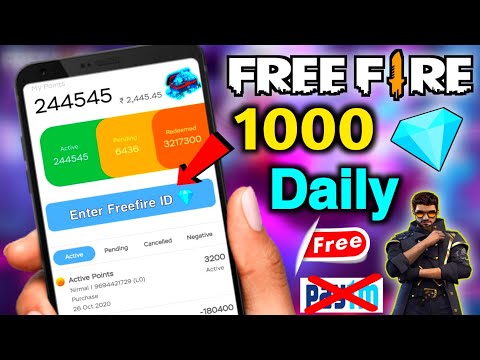 How To Get Unlimited Diamond In Free Fire Without Paytm No App - Garena Free Fire NSD