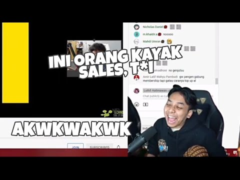 Streamer tier S. Sales dan G mempercayai thomas slebew berasal dari depok