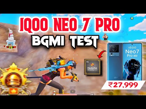 IQOO NEO 7 PRO BGMI TEST | 90fps UNLOCK 🥵@Scam47Gaming