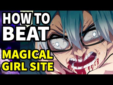 How to beat the MAGICAL GIRL GOD in "Magical Girl Site"