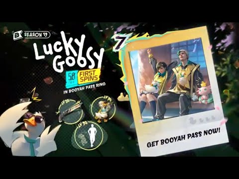 Free Fire Booyah Pass 19 Lucky Goosy July 2024