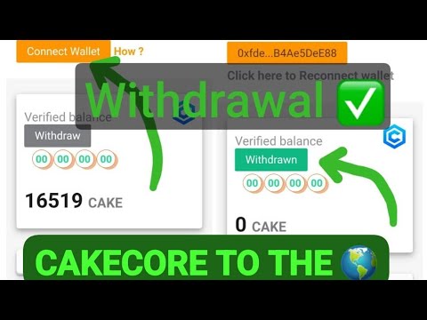 HOW TO WITHDRAWAL CAKECORE 🤑IN METAMASK//CEXs will list $CAKE in August or early in September 💥💪🚀