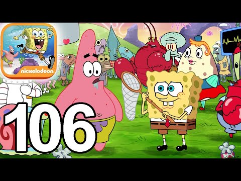 SpongeBob Patty Pursuit - The Beautiful Hobby Walkthrough Video Part 106 (iOS)