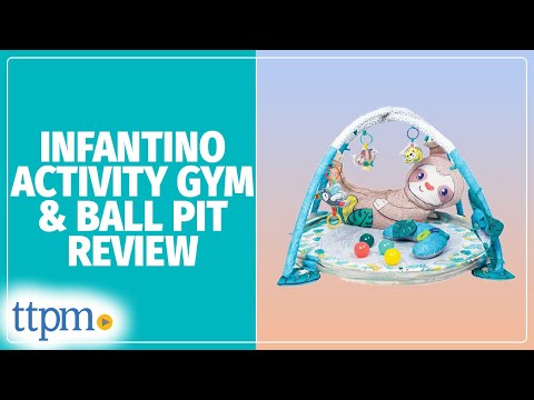 Infantino 4-in-1 Jumbo Activity Gym and Ball Pit