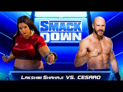 LIVE WWE Match Lakshmi Shahaji Vs Cesaro | Lakshmi Is Back | WWE Raw Fight Live Part 181