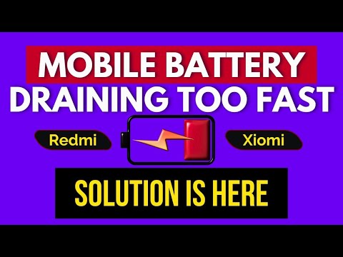 Fix Mobile Phones Battery Draining Too Fast | Working Solution ( 2024 )