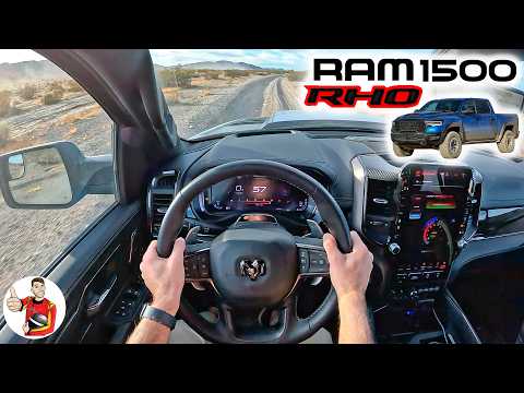 The 2025 RAM RHO is a Better Driving, Less Exciting, More Affordable TRX // First Drive (POV)