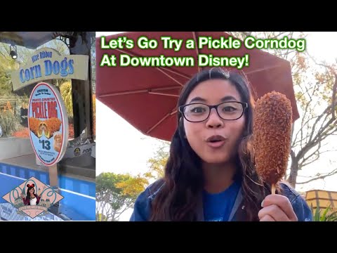 DTD Pickle Corndog Taste and Review