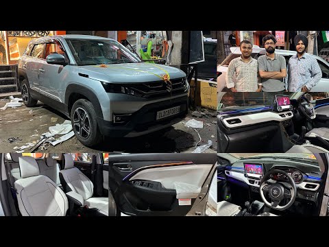 brezza modified | brezza lxi modification 2024 | new brezza मे हुआ काम interior का | new brezza