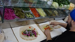 LEBANESE  FALAFEL RECIPE + FALAFEL SANDWICH WRAPS for £6.50 | + Salad Boxes | at Round Falafel