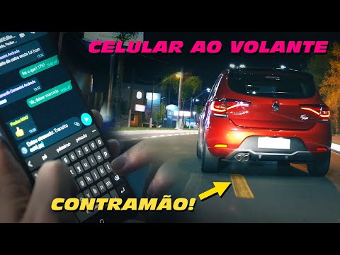 Hábito perigoso: o CELULAR MATA muita gente todos os dias ao volante