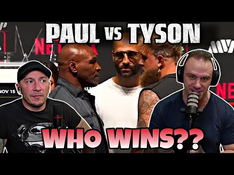 WHO YA GOT?!?! Netflix Tyson vs Paul PREDICTION!!!