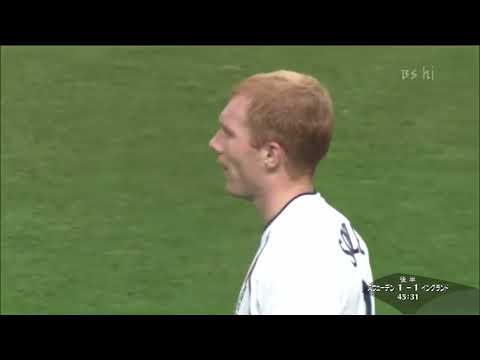 Paul Scholes vs Sweden (Neutral) 2002 (Great Performance)