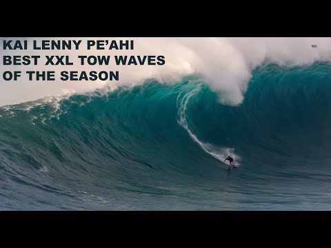 KAI LENNY XXL PE'AHI TOW SURFING COMPILATION!!!