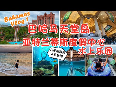 【Bahamas Vlog1】巴哈馬天堂島亞特蘭蒂斯酒店及水上樂園攻略 | Atlantis Resort & Aquaventure Water Park, Paradise Island