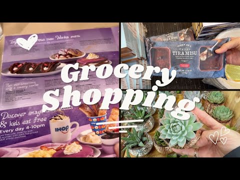 Grocery Shopping Compilation: Costco, Trader Joe's, Trying out IHOP's Willy Wonka Menu 🍽️🎄