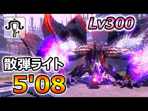 【回避特化がガチで強い！】Lv300克服シャガルを５分で討伐する散弾ライト！