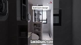 Best bathroom design ✅✅ #architecture #architect #ytshorts #shortvideos #noorehadees #sakibshahcreat