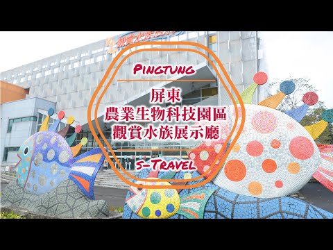 S旅行｜屏東｜農科園區觀賞水族動物展示廳｜草間彌生唯一戶外魚雕塑夢幻海底世界｜長治鄉