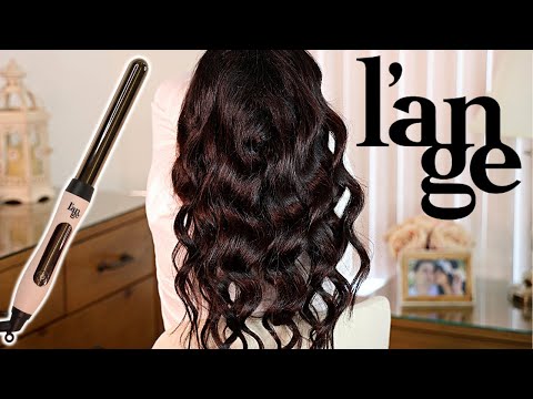 How I Do My Messy Curls | Lange Curling Wand Review & Easy Beach Waves Tutorial | L'ange Le Curl