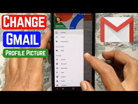 How to change gmail profile picture on android